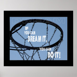 #117 (Matte) Basketball Poster