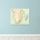 11819 Zuid-Afrika Canvas Afdruk (Insitu (Houten vloer))