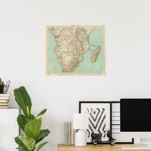 11819 Zuid-Afrika Poster (Thuiskantoor)