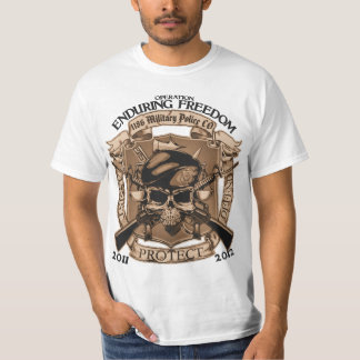 1186 Militaire Politie - Enduring Freedom T-shirt