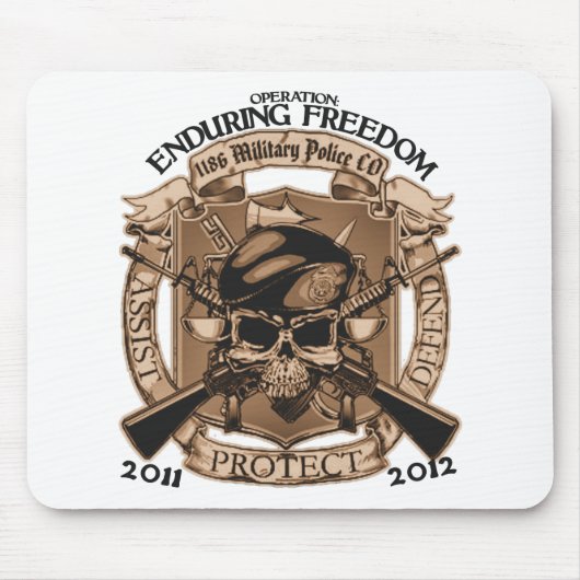 1186 MP Enduring Freedom Muismat (Voorkant)