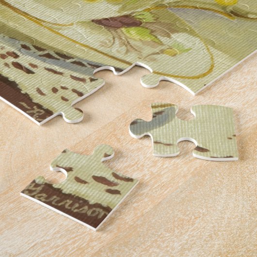 1187 Pansies in Teacup Legpuzzel (Zijkant)