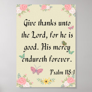118 Poster psalm
