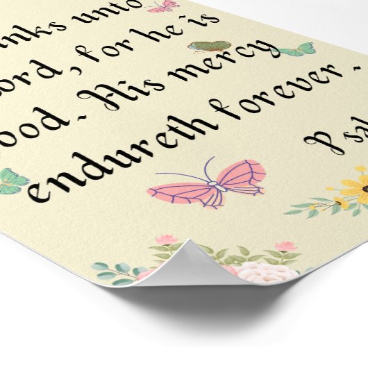 118 Poster psalm (Hoek)