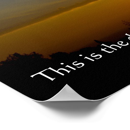 118-psalm: 24 poster (Hoek)