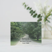 118-psalm: 26 briefkaart (Staand voorkant)