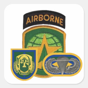 118E STICKERS VAN DE MILITAIRE POLITIEMAATSCHAPPIJ