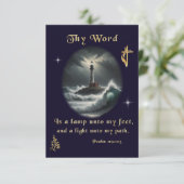 119 psalm bedankkaart (Staand voorkant)