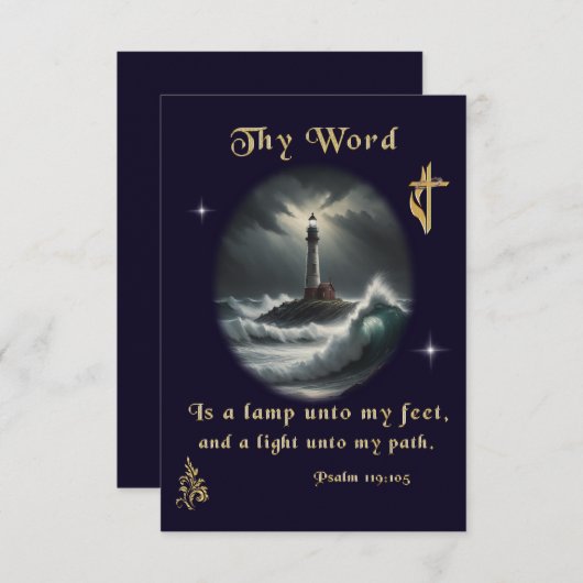 119 psalm bedankkaart (Voorkant / Achterkant)