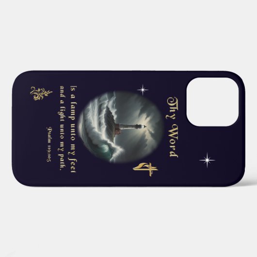 119 psalm Case-Mate iPhone case (Achterkant (horizontaal))