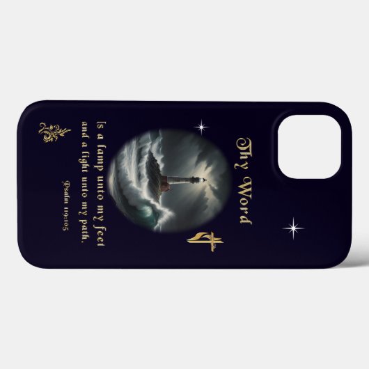 119 psalm Case-Mate iPhone case (Achterkant (horizontaal))