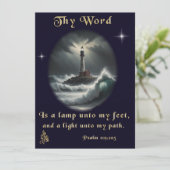 119 psalm feestdagenkaart (Staand voorkant)