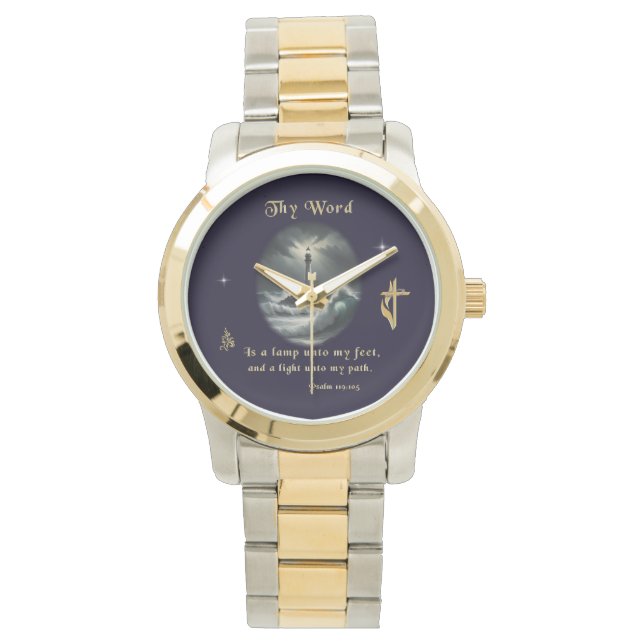 119 psalm horloge (Voorkant)