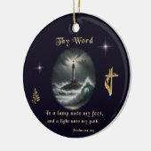 119 psalm keramisch ornament (Links)