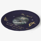 119 psalm papieren bordje (Gekanteld)