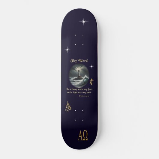 119 psalm persoonlijk skateboard (Voorkant)
