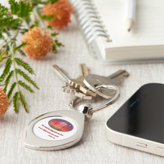 119 psalm sleutelhanger (Zijkant)