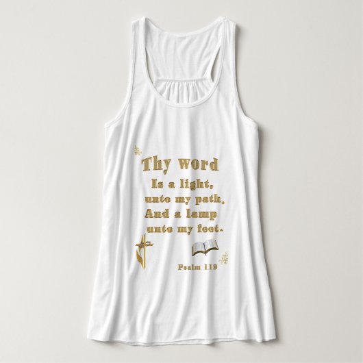 119 psalm tanktop (Design voorkant)
