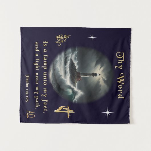 119 psalm wandkleed (Voorkant (horizontaal))