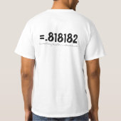 11-09-Wiskunde T-shirt (Achterkant)