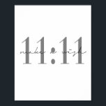 11:11 Een wens maken Poster<br><div class="desc">11:11 Een wens maken</div>