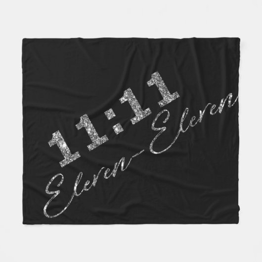 11:11 Elf Fleece Deken (Voorkant (Horizontaal))
