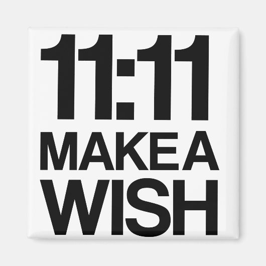 11:11 MAAK EEN VERLANGMAGNEET MAGNEET (Voorkant)
