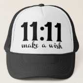 11:11, maak een wens trucker pet (Voorkant)