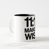 11:11 MAAK EEN WENSE mok (Voorkant links)