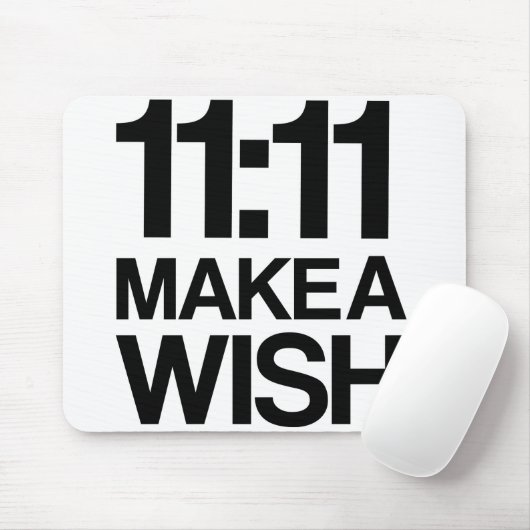 11:11 MAAK EEN WISH Mousepad Muismat (Met muis)
