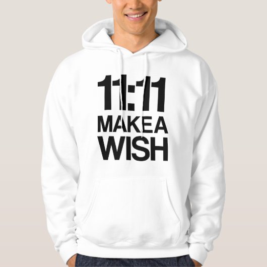 11:11 MAAK EEN WISSEN HOODIE (Voorkant)