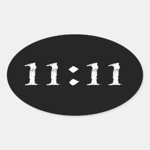 11:11 OVALE STICKER