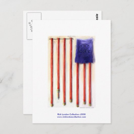 11-9-11 Amerikaanse brandweerman: Briefkaarten (Voorkant / Achterkant)