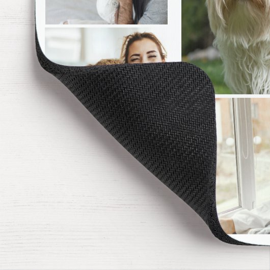 11 Aangepaste fotocollage Muismat (Hoek)