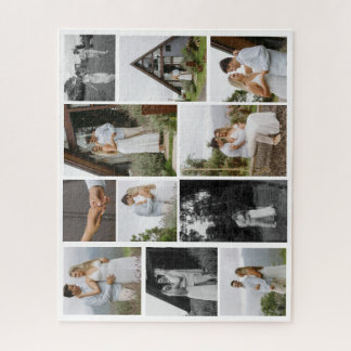 11 Aangepaste unieke fotocollage minimalistisch Legpuzzel