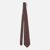 11 ACR NECK TIE IN BLACK STROPDAS (Achterkant)
