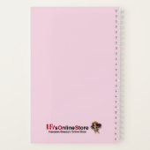 11 African American Girl Writing Supplies Students Notitieboek (Achterkant)