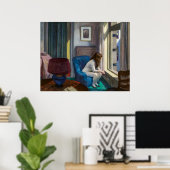 11 AM | Edward Hopper | Poster (Thuiskantoor)
