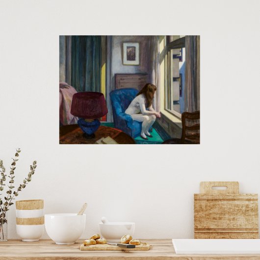 11 AM | Edward Hopper | Poster (Keuken)