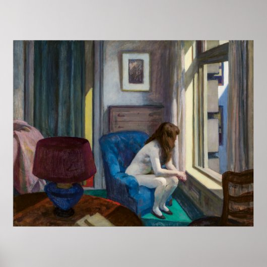 11 AM | Edward Hopper | Poster (Voorkant)