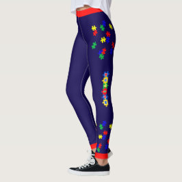 #11 Autisme Bewustzijn Leggings