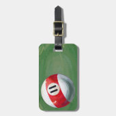 11 Ball Bagagelabel (Voorkant verticaal)