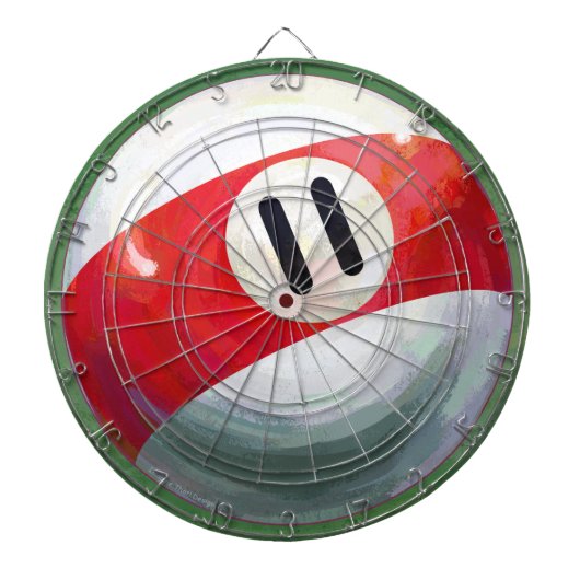 11 Ball Dartbord (Voorkant)