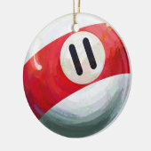 11 Ball Keramisch Ornament (Links)