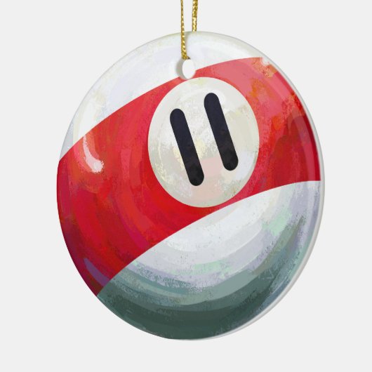 11 Ball Keramisch Ornament (Links)