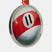 11 Ball Metalen Ornament (Rechts)