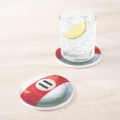 11 Ball Zandsteen Onderzetter (Zijkant)