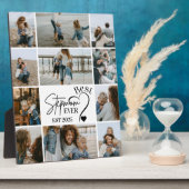 11 Beste Stiefmoeder Ooit Aangepaste Foto Collage Fotoplaat (Zijkant)