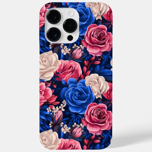#11 Bloemen patroon Case-Mate iPhone Case (Achterkant)