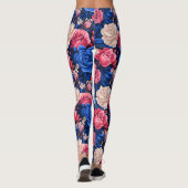 #11 Bloemen patroon Leggings (Achterkant)